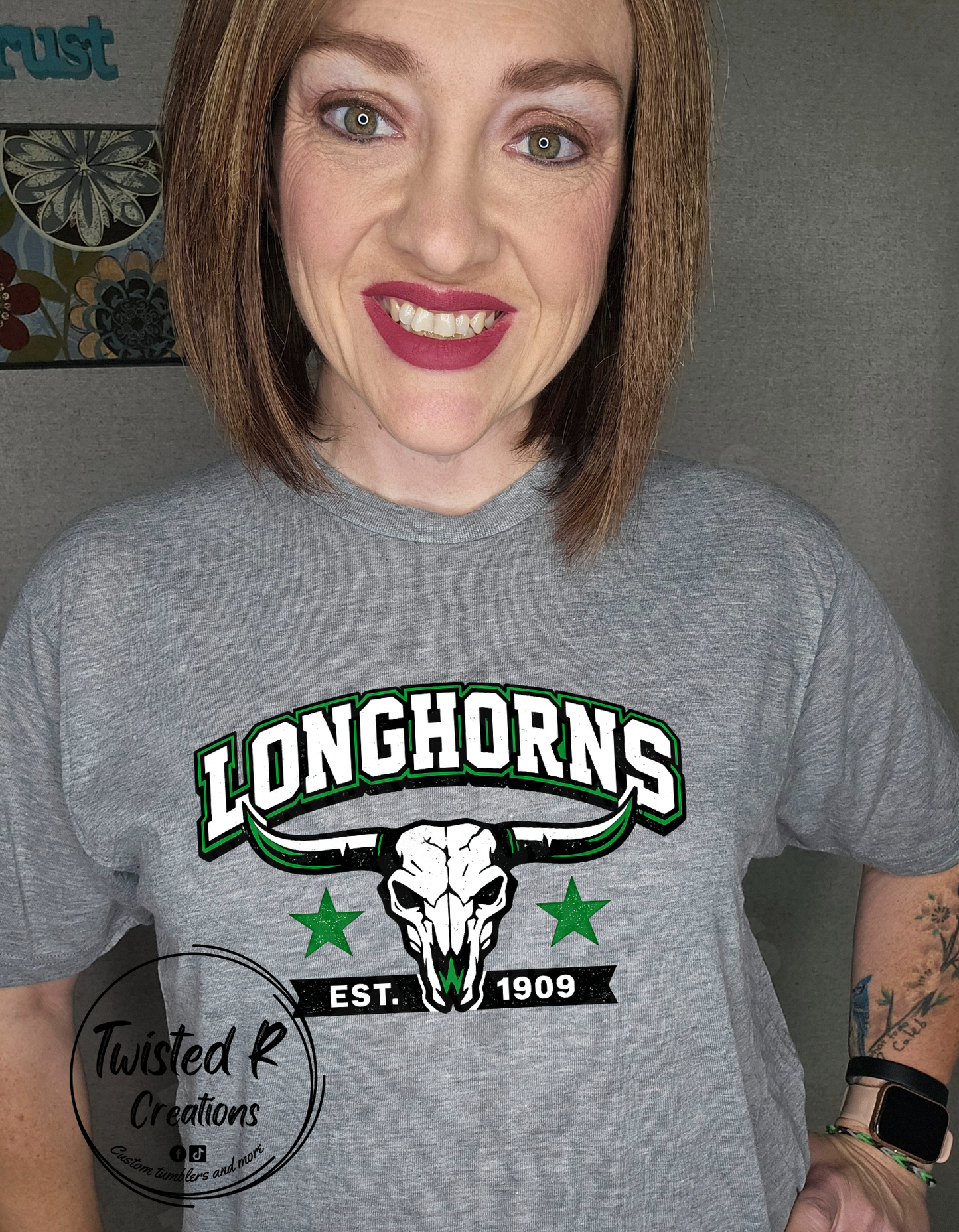 Longhorns Skull