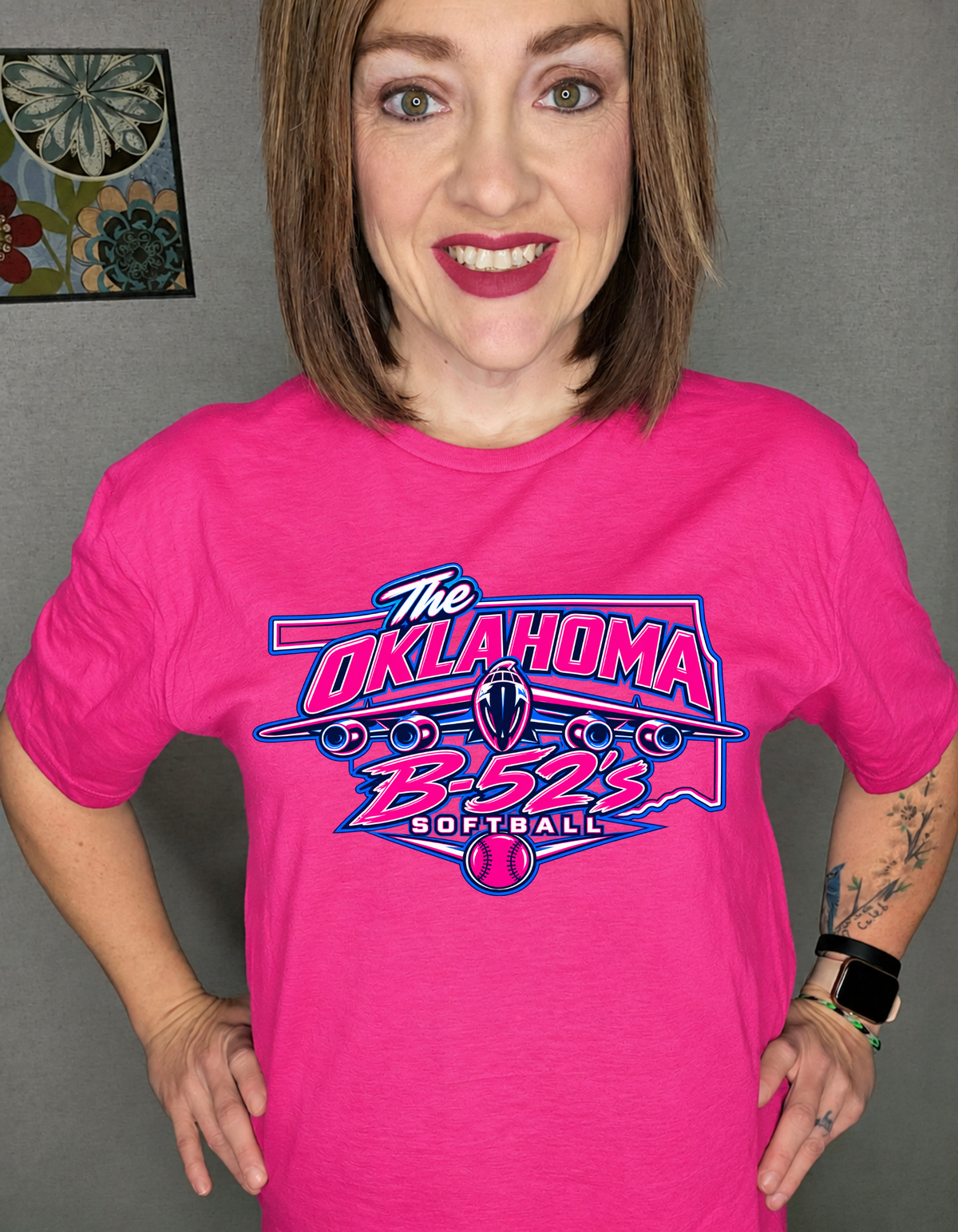 B-52's Softball - Pink Oklahoma