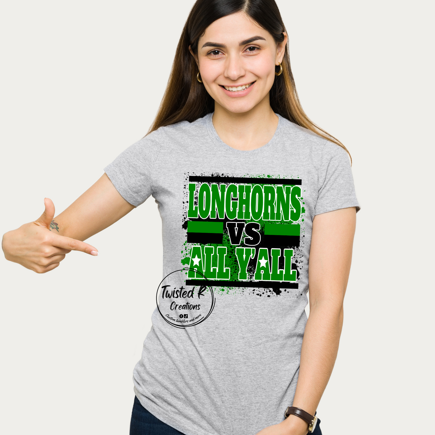 Longhorns VS All Y'all (Sweatshirt/Hoodie)