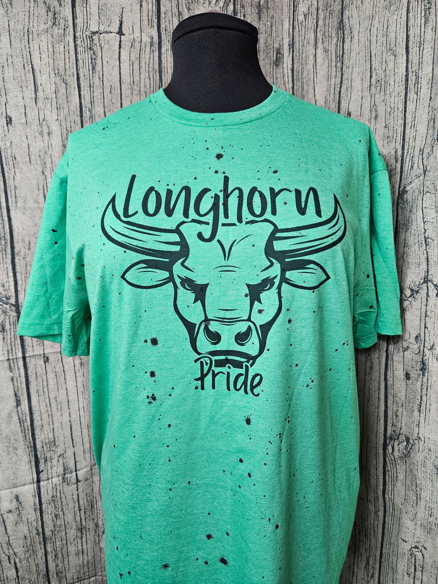 Longhorn Pride Splatter T-Shirt