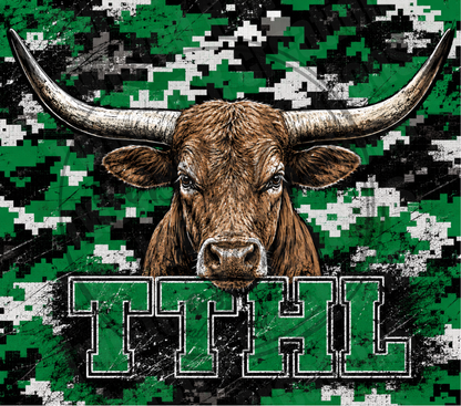 Longhorns Camo Tumbler