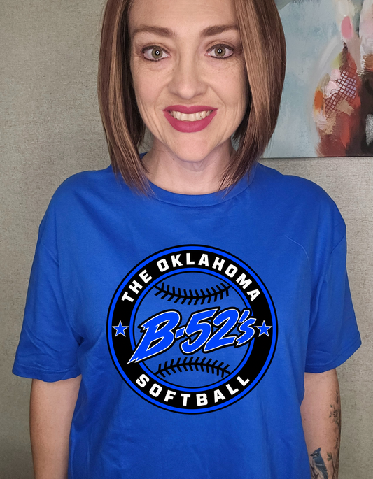 B-52's Softball - Blue Circle