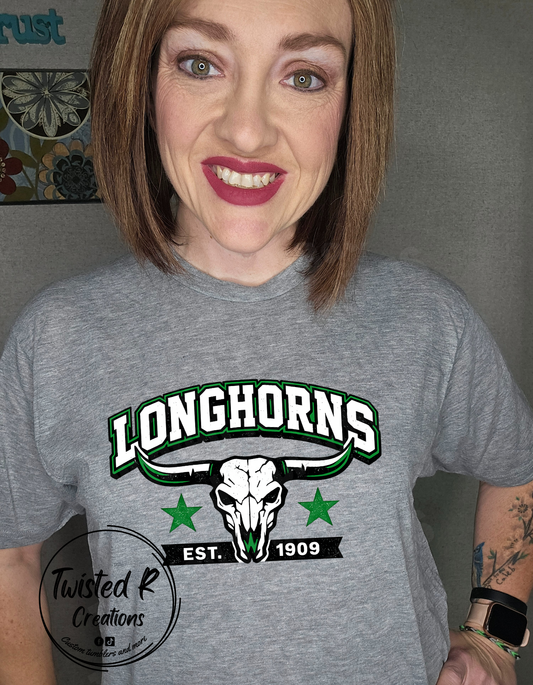 Longhorns Skull