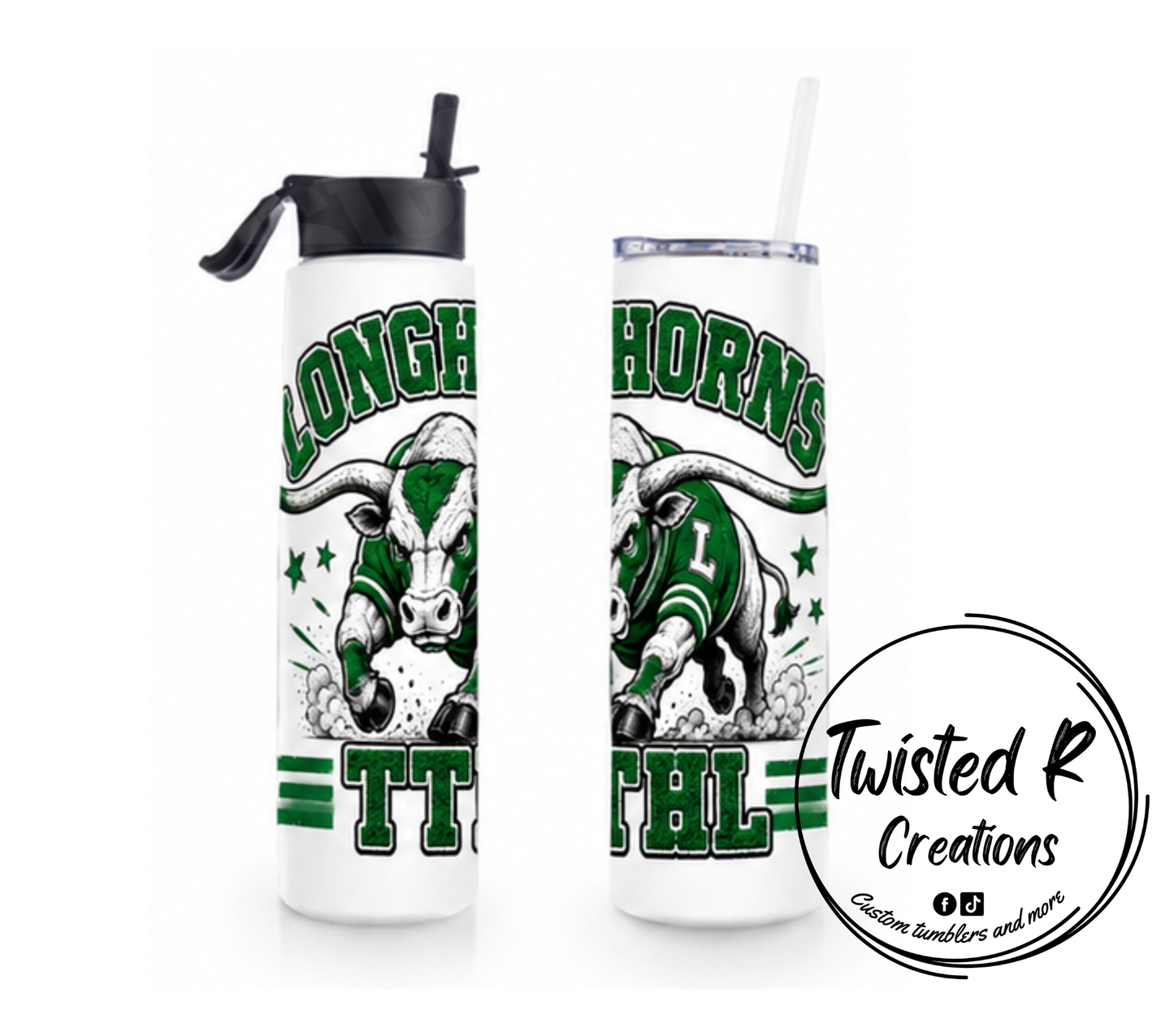 Longhorns Letterman Jacket Tumbler