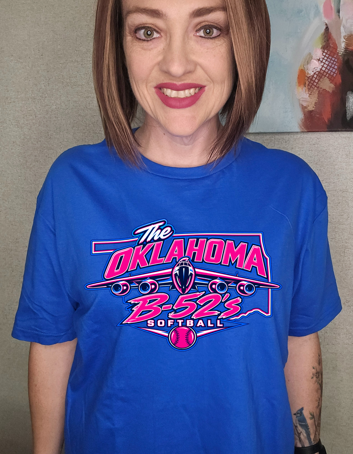 B-52's Softball - Blue Oklahoma