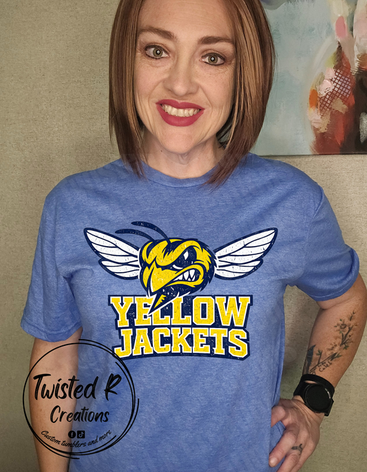 Yellow Jackets Distressed